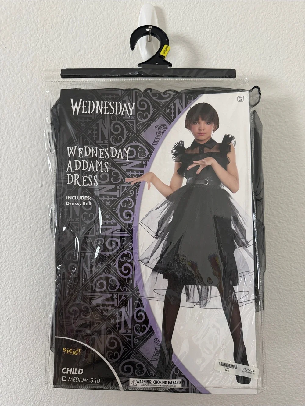 Wednesday Addams Whimsigoth Child Costume